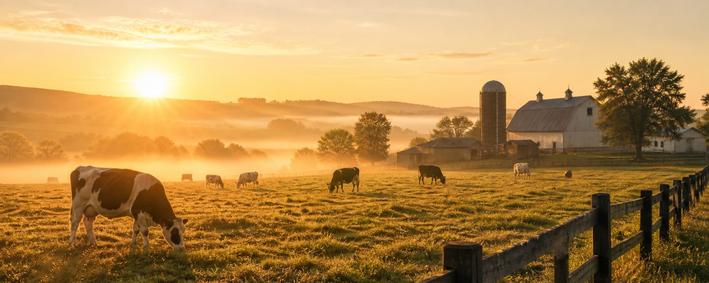 Farm landscape